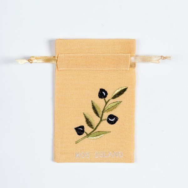 Σαπουνοθήκη (10τμχ) ΚΩΣ (9cm x 14cm) κίτρινο με χρώμα SilkFashion
