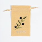 Σαπουνοθήκη (10τμχ) ΡΟΔΟΣ (9cm x 14cm) κίτρινο με χρώμα SilkFashion