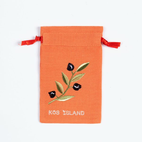 Σαπουνοθήκη (10τμχ) ΚΩΣ (9cm x 14cm) πορτοκαλί με χρώμα SilkFashion