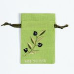 Σαπουνοθήκη (10τμχ) ΚΩΣ (9cm x 14cm) πράσινο με χρώμα SilkFashion