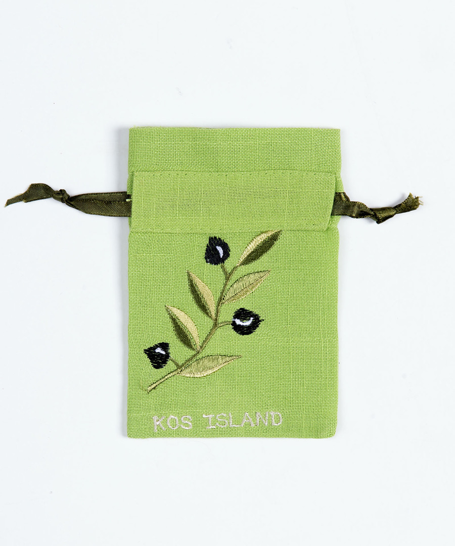 clprasinokos Σαπουνοθήκη (10τμχ) ΚΩΣ (9cm x 14cm) πράσινο με χρώμα SilkFashion - Image 1