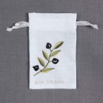 Σαπουνοθήκη (10τμχ) ΚΩΣ (9cm x 14cm) λευκό με χρώμα SilkFashion