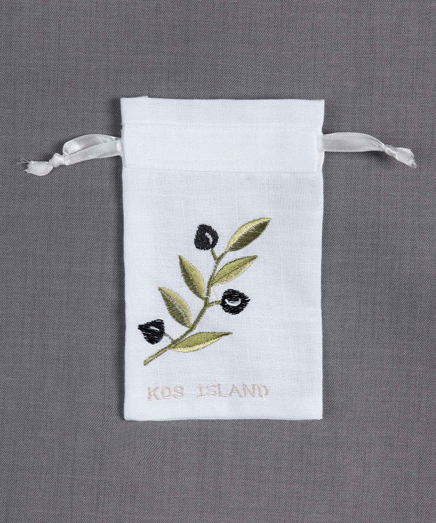 clwkos Σαπουνοθήκη (10τμχ) ΚΩΣ (9cm x 14cm) λευκό με χρώμα SilkFashion - Image 1