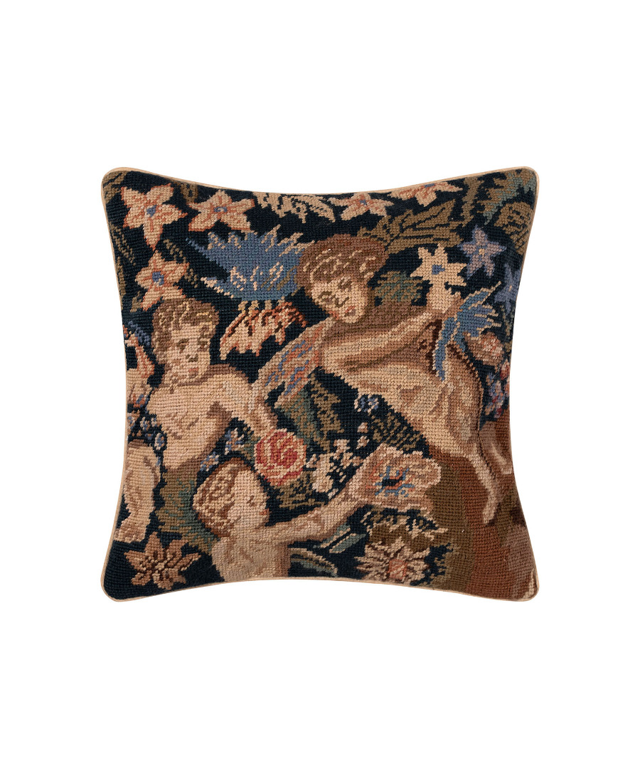 coblen5 Μαξιλαροθήκη (35cm x 35cm) κομπλέν 5 SilkFashion - Image 1