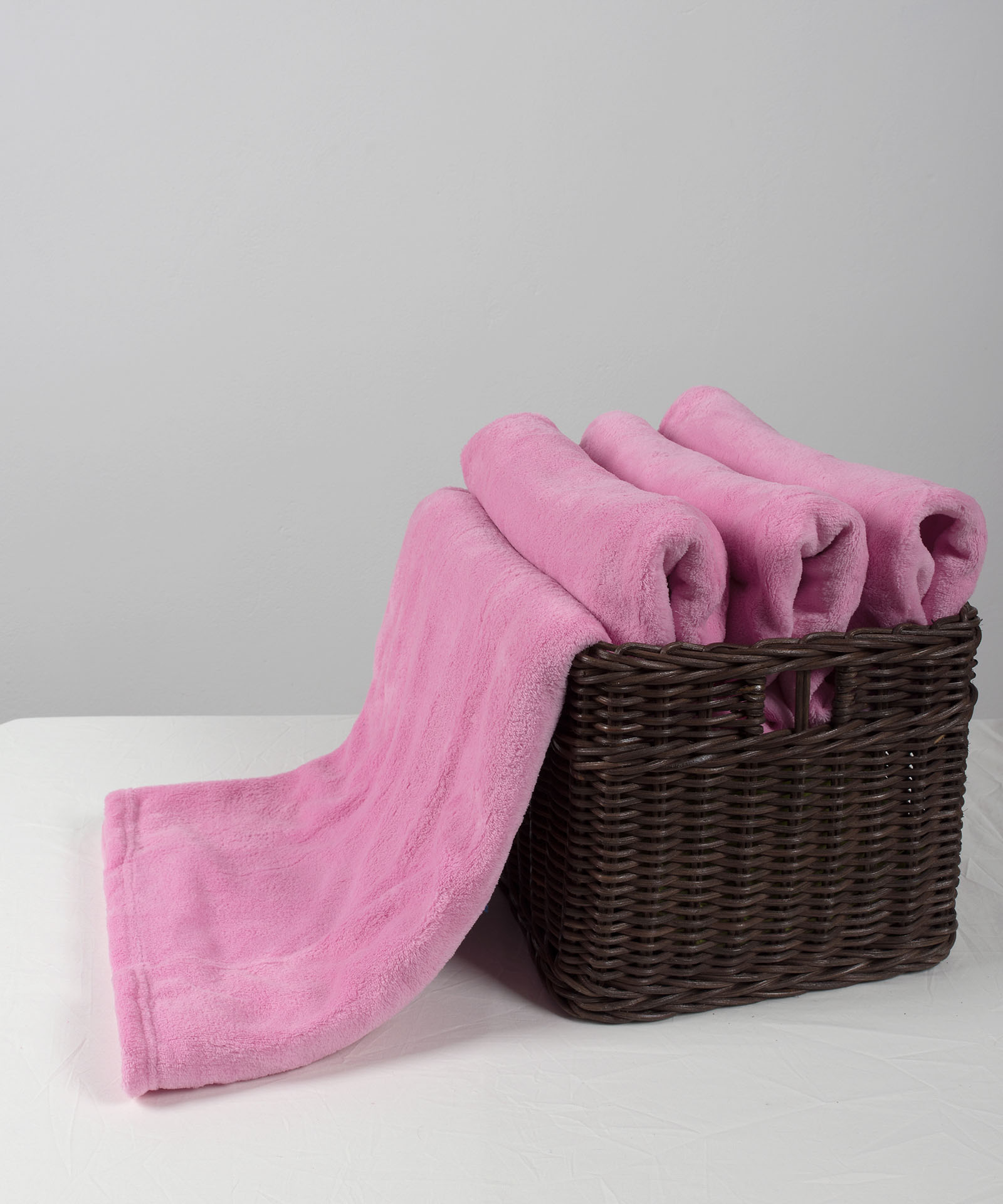 coralpink κουβέρτα coral fleece (170cm x 220cm) ρόζ SilkFashion - Image 1