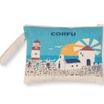 Πορτοφόλι καραβόπανο (30cm x 20cm) canvas 1 CORFU SilkFashion