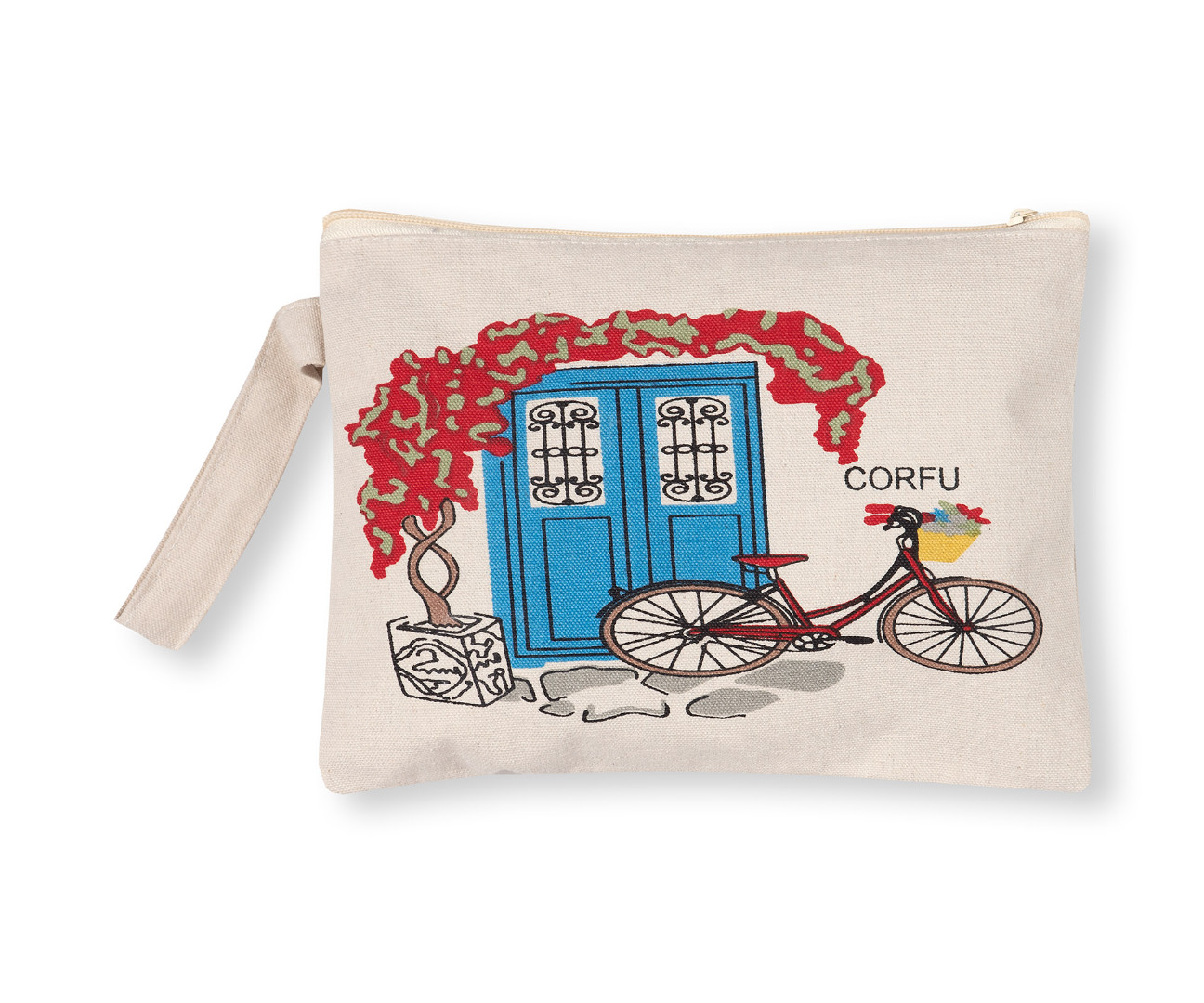 corfucanvas2a Πορτοφόλι καραβόπανο (30cm x 20cm) canvas 2 CORFU SilkFashion - Image 1