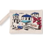 Πορτοφόλι καραβόπανο (30cm x 20cm) canvas 3 CORFU SilkFashion