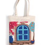 Τσάντα καραβόπανο (40cm x 40cm x 10cm) canvas 4 CORFU SilkFashion