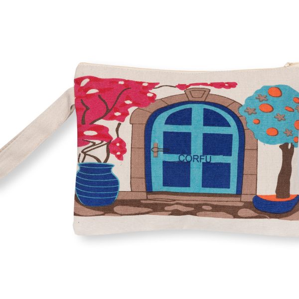 Πορτοφόλι καραβόπανο (30cm x 20cm) canvas 4 CORFU SilkFashion