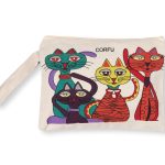 Πορτοφόλι καραβόπανο (30cm x 20cm) canvas 5 CORFU SilkFashion