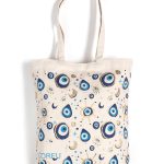 Τσάντα καραβόπανο (40cm x 40cm x 10cm) gold 3 CORFU SilkFashion