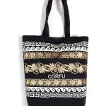 Τσάντα καραβόπανο (40cm x 40cm x 10cm) gold 5 CORFU SilkFashion