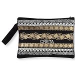 Πορτοφόλι καραβόπανο (30cm x 20cm) gold 5 CRETA SilkFashion