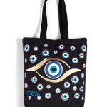 Τσάντα καραβόπανο (40cm x 40cm x 10cm) gold 7 CRETA SilkFashion