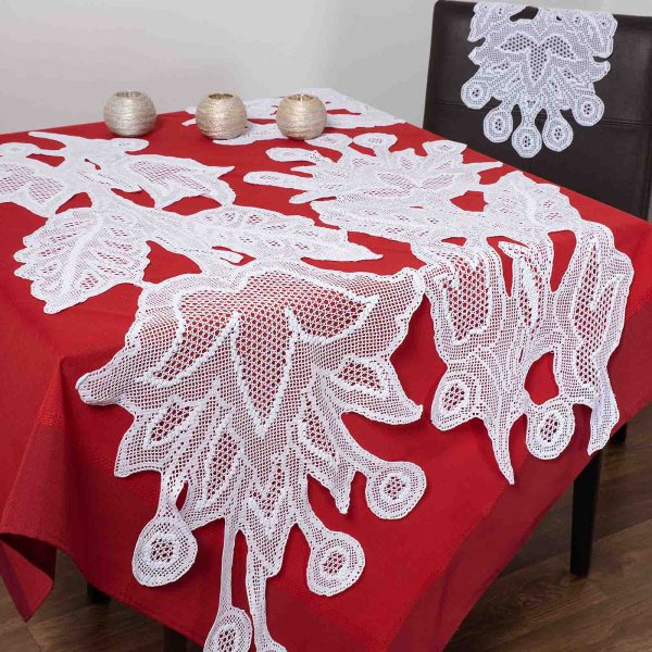 Σετ (σετ 4 τεμαχίω) ct80 λευκό SilkFashion