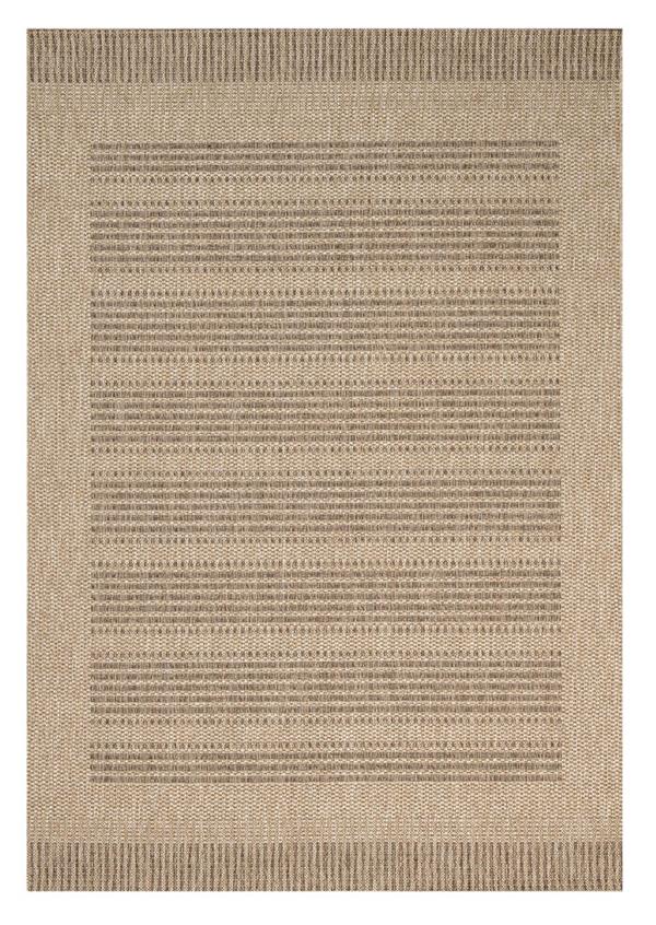 d04ca8e2df4b4f77b76a3ebeaabb6727 ΧΑΛΙ ETHNIK 203607C BROWN/CARAMEL BEIGE - 070X140 NewPlan - Image 1