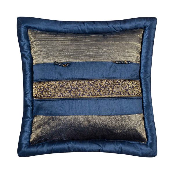 ΜΑΞΙΛΑΡΟΘΗΚΗ (45cm x 45cm)  δάκρυ μπλε SilkFashion