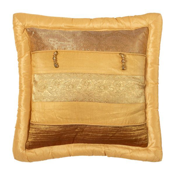 ΜΑΞΙΛΑΡΟΘΗΚΗ (45cm x 45cm) δάκρυ ώχρα SilkFashion