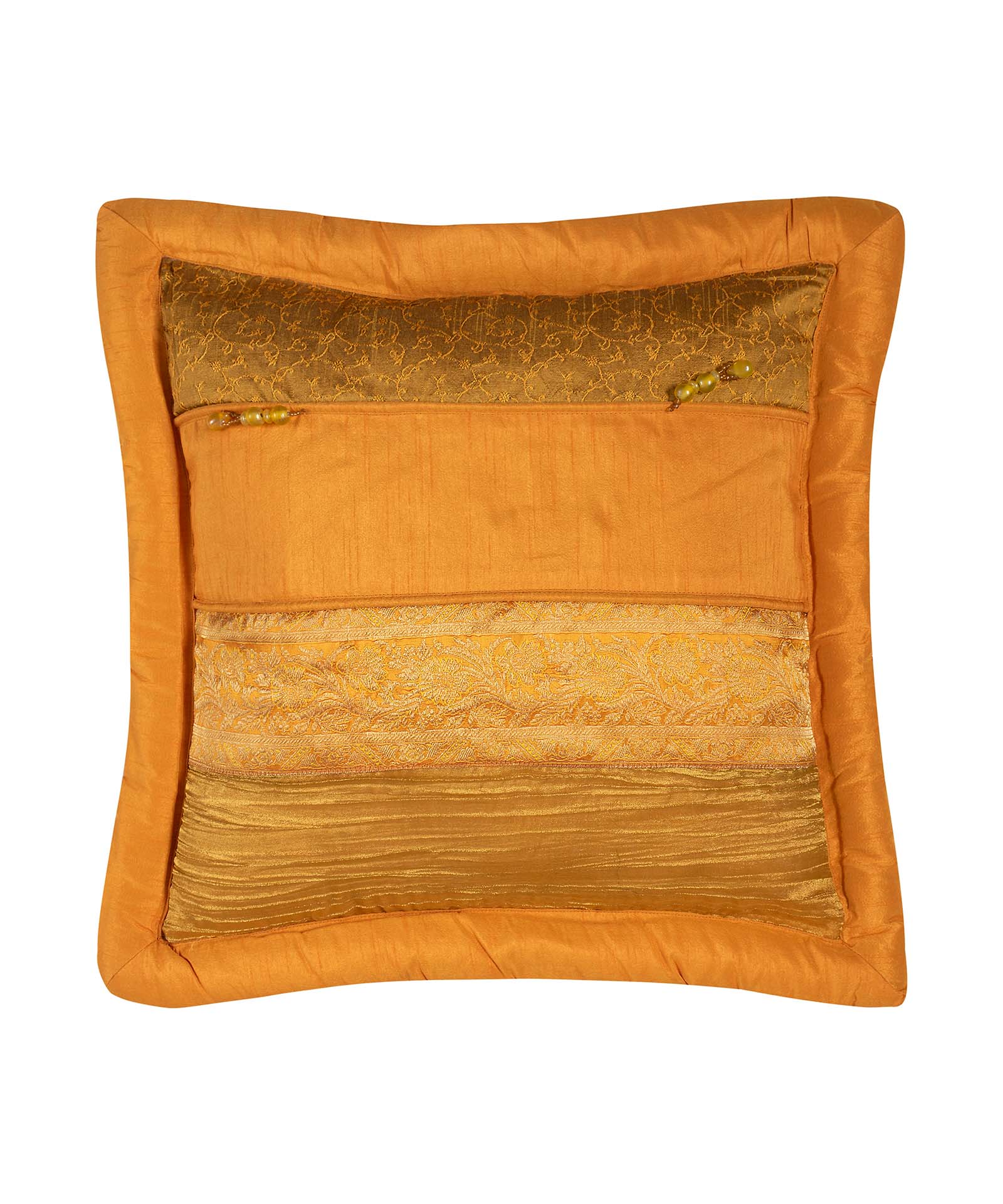 dakryxryso ΜΑΞΙΛΑΡΟΘΗΚΗ (45cm x 45cm) δάκρυ χρυσό SilkFashion - Image 1