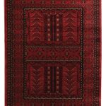 ΧΑΛΙ PERSIA 2288 BURGUNDY ΜΕ ΚΡΟΣΣΙ - SET067(2x140,1x200)  NewPlan