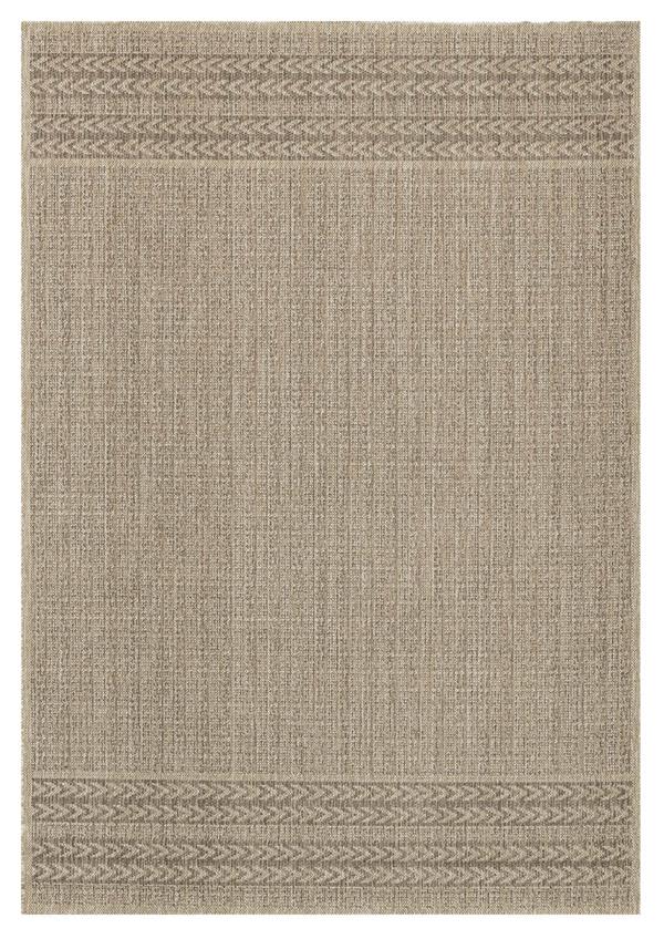 e85adb33a6a64590b47a5d26834838ca ΧΑΛΙ ETHNIK 20364C BROWN/CARAMEL BEIGE - 160X230 NewPlan - Image 1