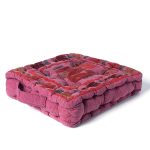 Μαξιλάρι κάθισμα elephant (40cm x 40cm x 10cm) μώβ SilkFashion