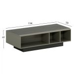 ΕΠΑΓΓΕΛΜΑΤΙΚΟ ΤΡΑΠΕΖΙ ΣΑΛΟΝΙΟΥ LUX SERIES ΣΤΑΧΤΙ ΜΟΚΑ 134X70X41Υεκ. HM2125 - Image 2