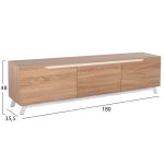 ΕΠΙΠΛΟ ΤΗΛΕΟΡΑΣΗΣ KIMIA HM8902.13 ΜΕΛΑΜΙΝΗ SONAMA-ΛΕΥΚΟ 180Χ35Χ48,5Υεκ. - Image 2