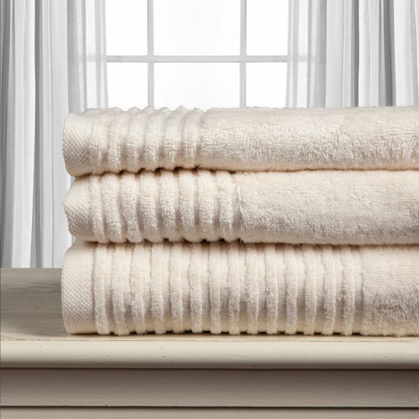 Βαμβακερή πετσέτα ΕΡΑΤΩ 600gsm (40cm x 60cm) cream SilkFashion