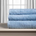 Βαμβακερή πετσέτα ΕΡΑΤΩ 600gsm (40cm x 60cm) light blue SilkFashion