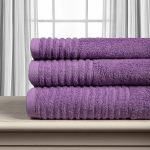 Βαμβακερή πετσέτα ΕΡΑΤΩ 600gsm (40cm x 60cm) Lila SilkFashion