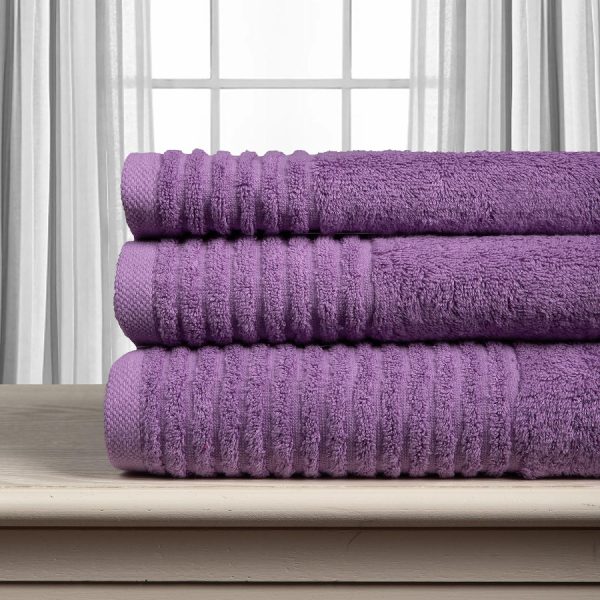 Βαμβακερή πετσέτα ΕΡΑΤΩ 600gsm (40cm x 60cm) Lila SilkFashion