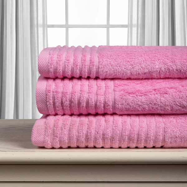 Βαμβακερή πετσέτα ΕΡΑΤΩ 600gsm (50cm x 100cm) Pink SilkFashion
