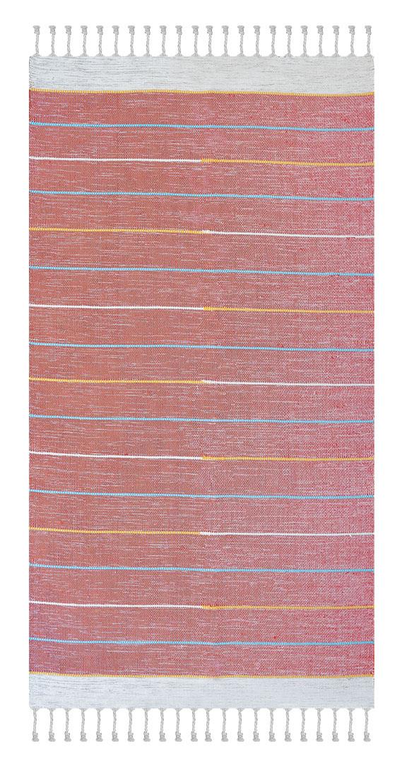 fab2bd55983348dc9b6af21daabc65d5 ΧΑΛΙ RIBELLA ΧΕΙΡΟΠΟΙΗΤΟ 400 RED - 070X190 NewPlan - Image 1