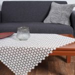 Φερβολιτέ (85cm x 85cm) ivory SilkFashion