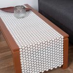 Φερβολιτέ (40cm x 160cm) ivory SilkFashion