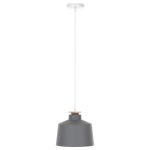 ΦΩΤΙΣΤΙΚΟ ΟΡΟΦΗΣ ΚΡΕΜΑΣΤΟ HM4158.03 ΓΚΡΙ ΚΑΠΕΛΟ ΑΛΟΥΜΙΝΙΟΥ Φ30x123,5Υεκ