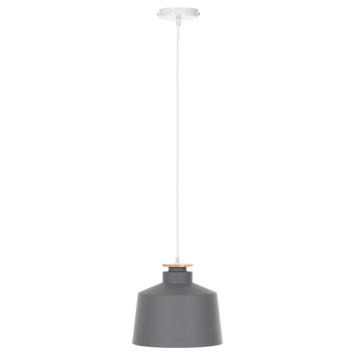 fotistiko-orofis-kremasto-fb9415803-gkri ΦΩΤΙΣΤΙΚΟ ΟΡΟΦΗΣ ΚΡΕΜΑΣΤΟ HM4158.03 ΓΚΡΙ ΚΑΠΕΛΟ ΑΛΟΥΜΙΝΙΟΥ Φ30x123,5Υεκ - Image 1