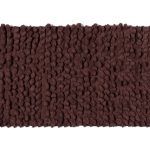 Πατάκι μπάνιου γαριδάκι (50cm x 80cm) καφέ SilkFashion