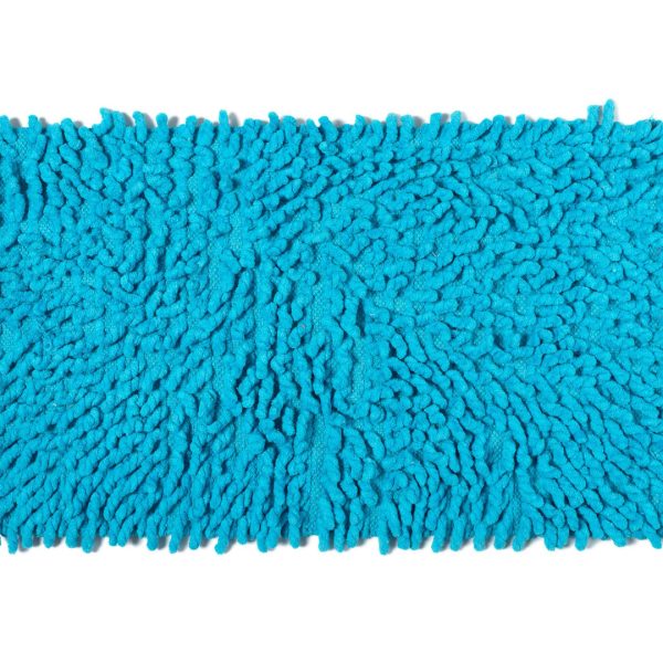 Πατάκι μπάνιου γαριδάκι (50cm x 80cm) σιέλ SilkFashion