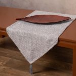 Τραβέρσα 9925 (45cm x 170cm) γκρί SilkFashion