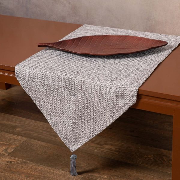 Τραβέρσα 9925 (45cm x 170cm) γκρί SilkFashion