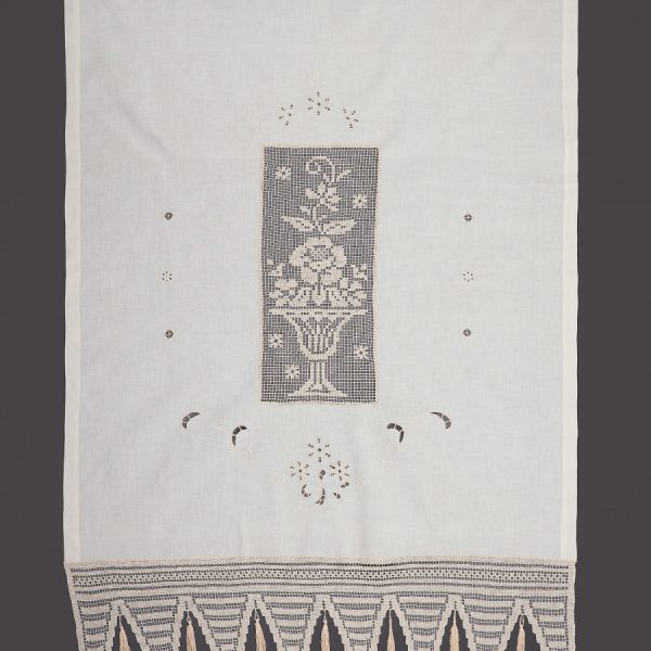 κουρτίνα GXFBG (90cm x 130cm) ecru με τούνελ SilkFashion