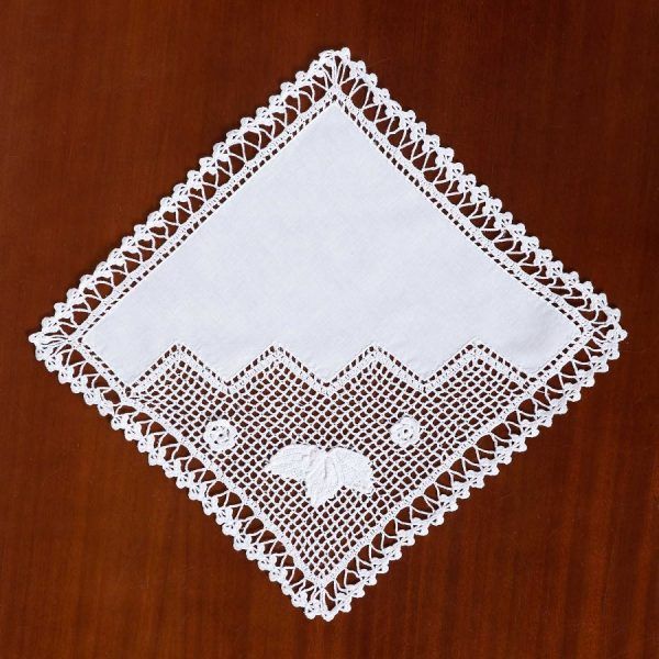 Πετσετάκια γωνίες 12 τεμάχια (33cm x 33cm) Η105 SilkFashion