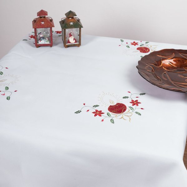 χριστουγεννιάτικη ροτόντα (170cm rd)  h2-2 SilkFashion