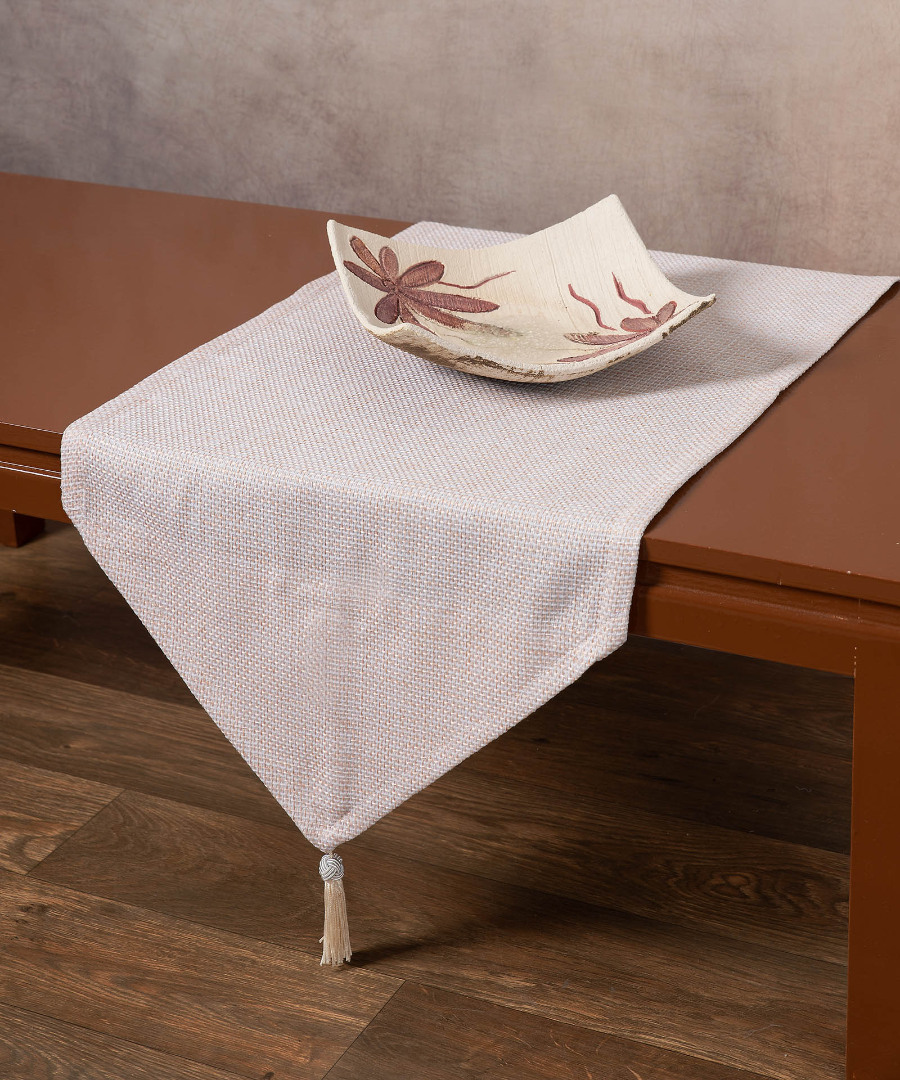 ivory9925 Τραβέρσα 9925 (45cm x 170cm) ivory SilkFashion - Image 1