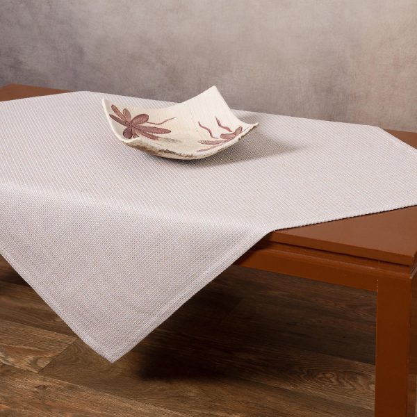 Καρέ 9925 (85cm x 85cm) ivory SilkFashion