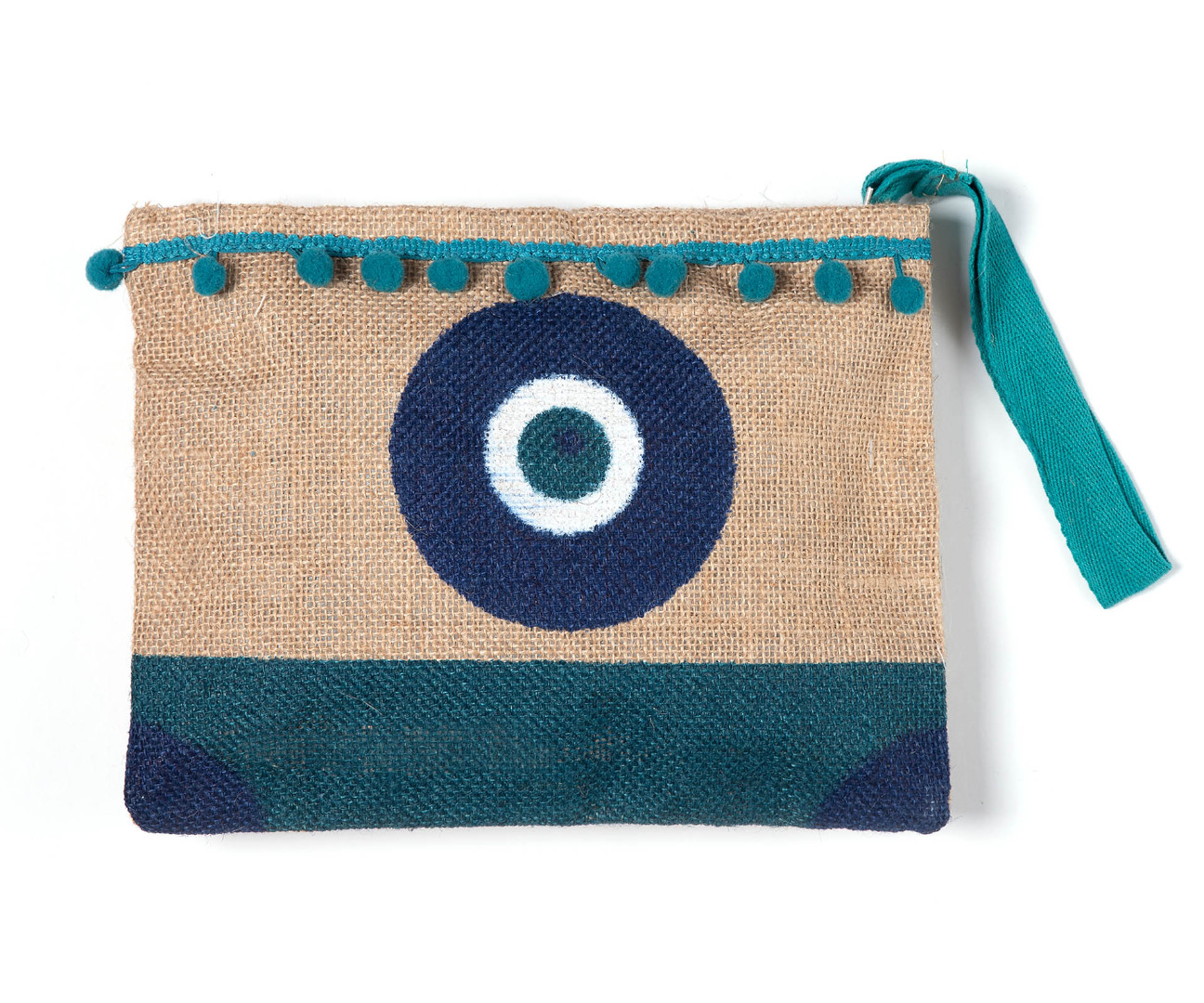 jute2-1 Πορτοφόλι γιούτα (13cm x 20cm) 2 SilkFashion - Image 1