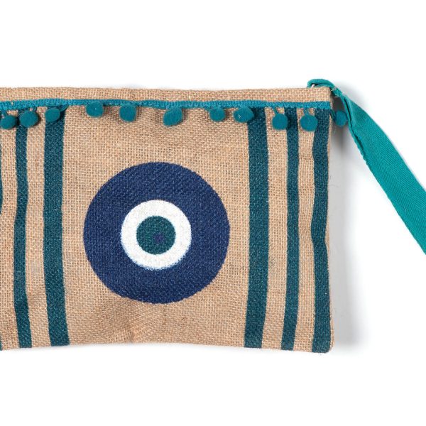 Πορτοφόλι γιούτα (19cm x 25cm) 3 SilkFashion